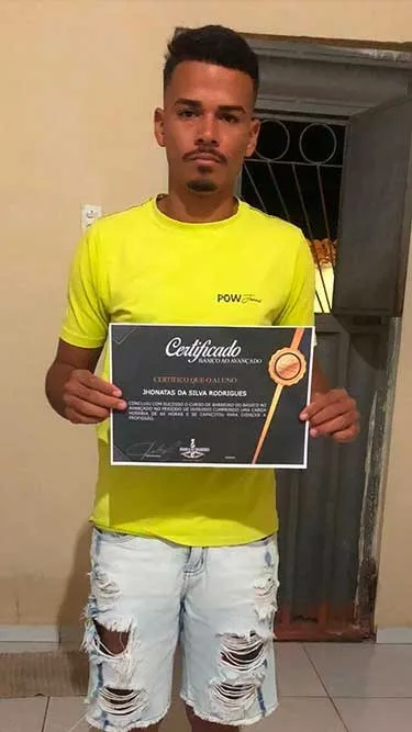 Print de aluno agradecendo o método do curso