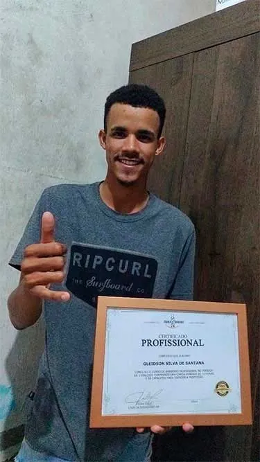 Print mostrando resultado real enviado pelo aluno